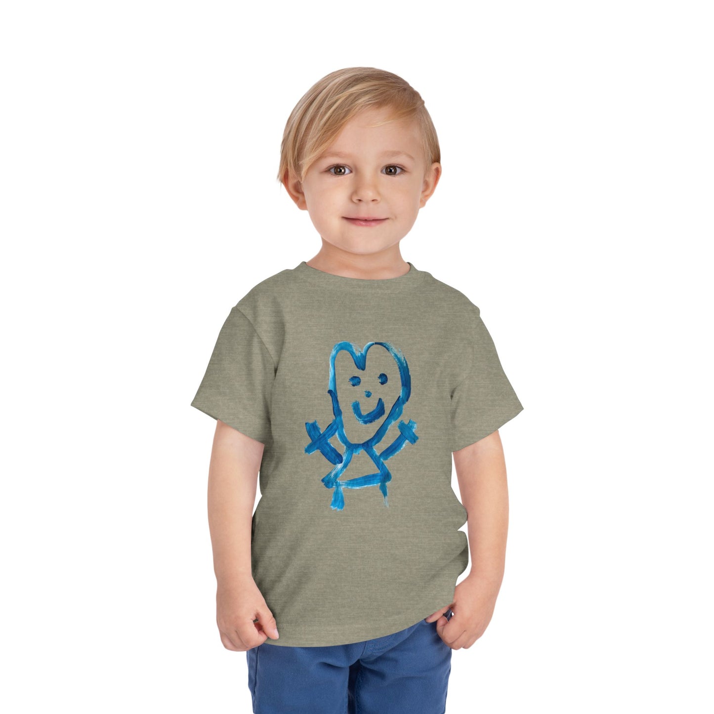 Shep's Smiley Bella Toddler Short Sleeve Tee