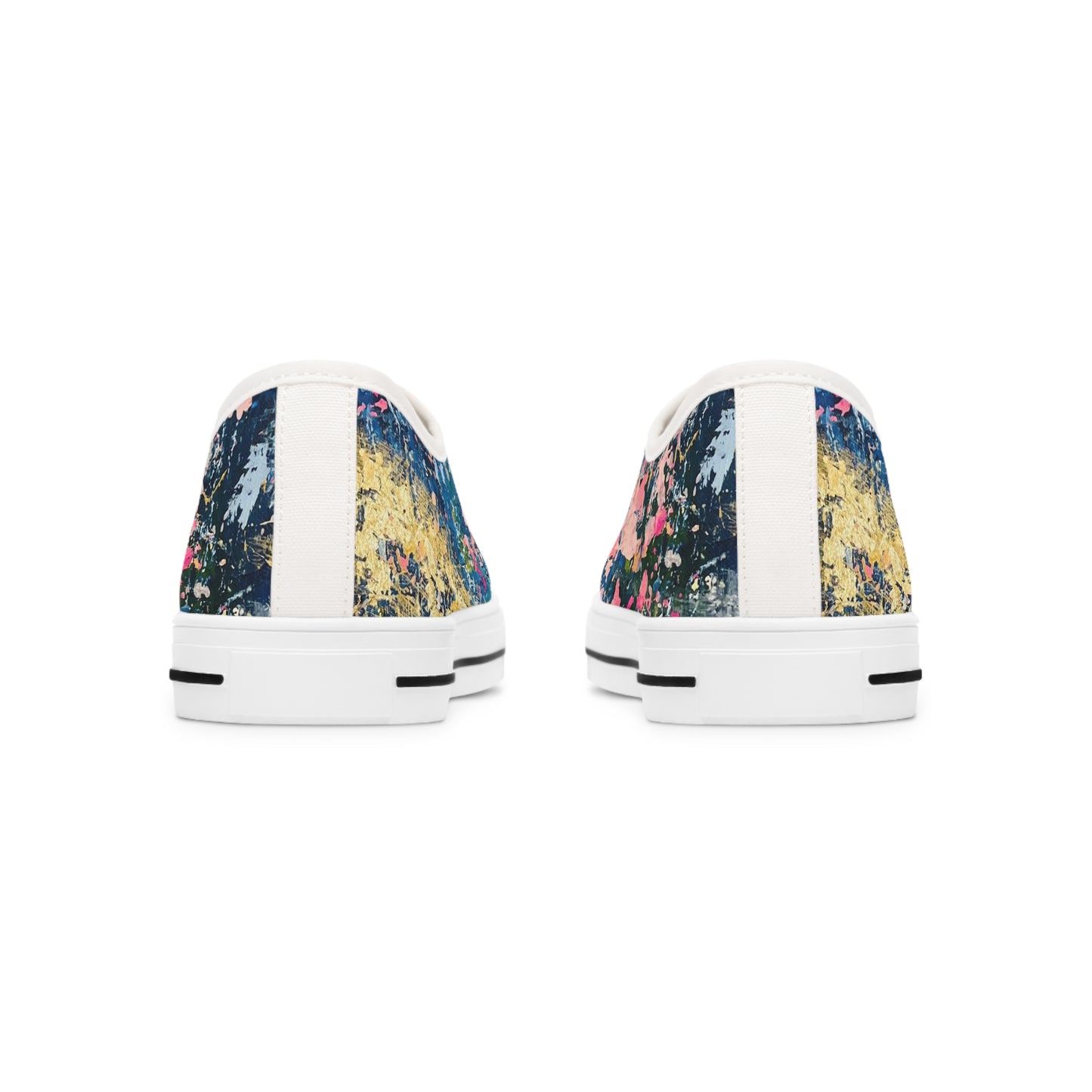 "When Pigs Fly" Women's Low Top Sneakers