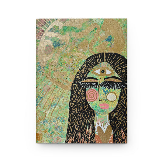 "High Priestess Healer" Hardcover Journal Matte