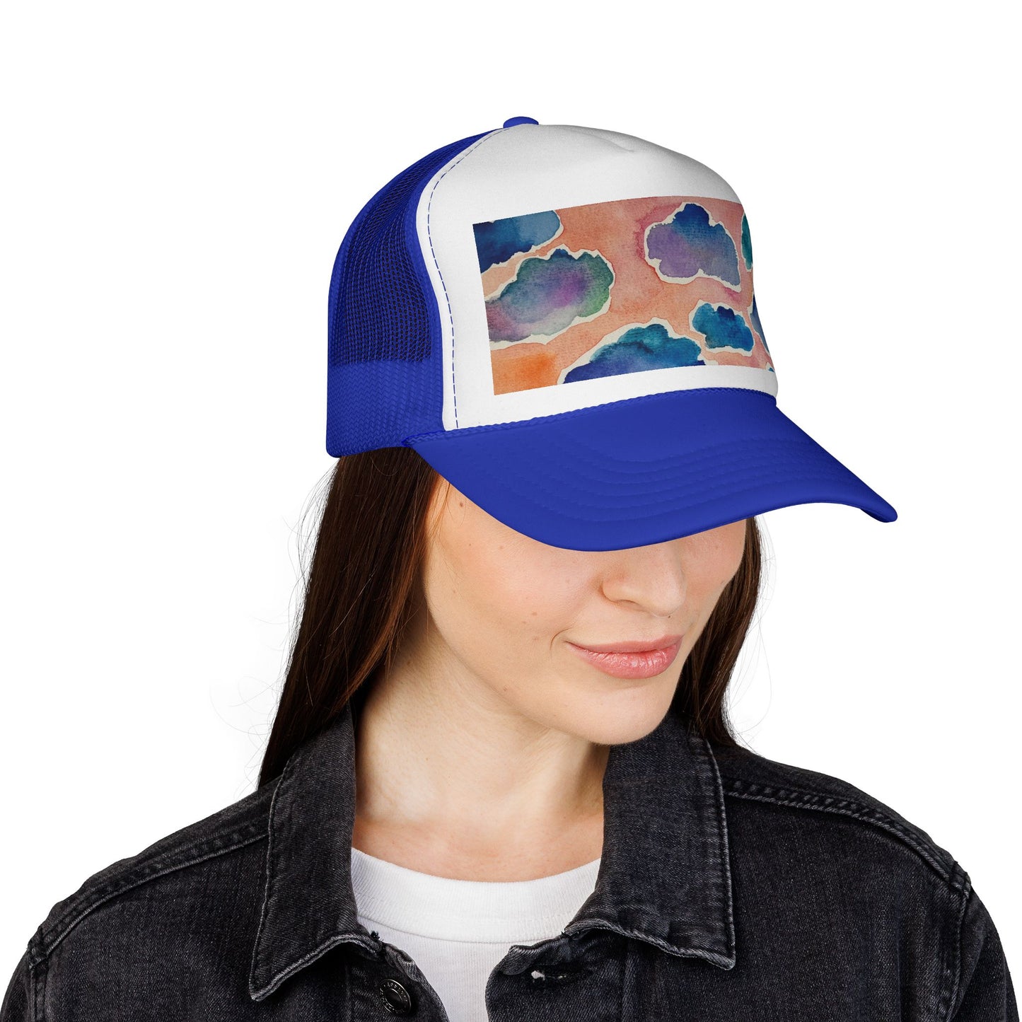 Happy Clouds Trucker Cap