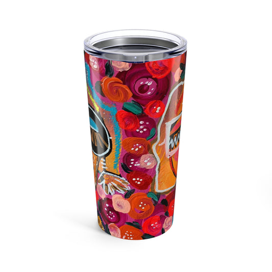 Besties + Roses Tumbler 20oz