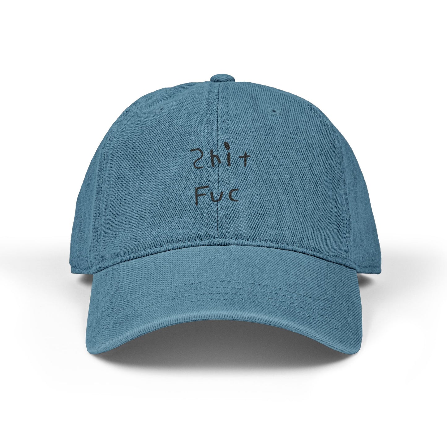 Shep's Shit Fuc Denim Hat (Embroidery)