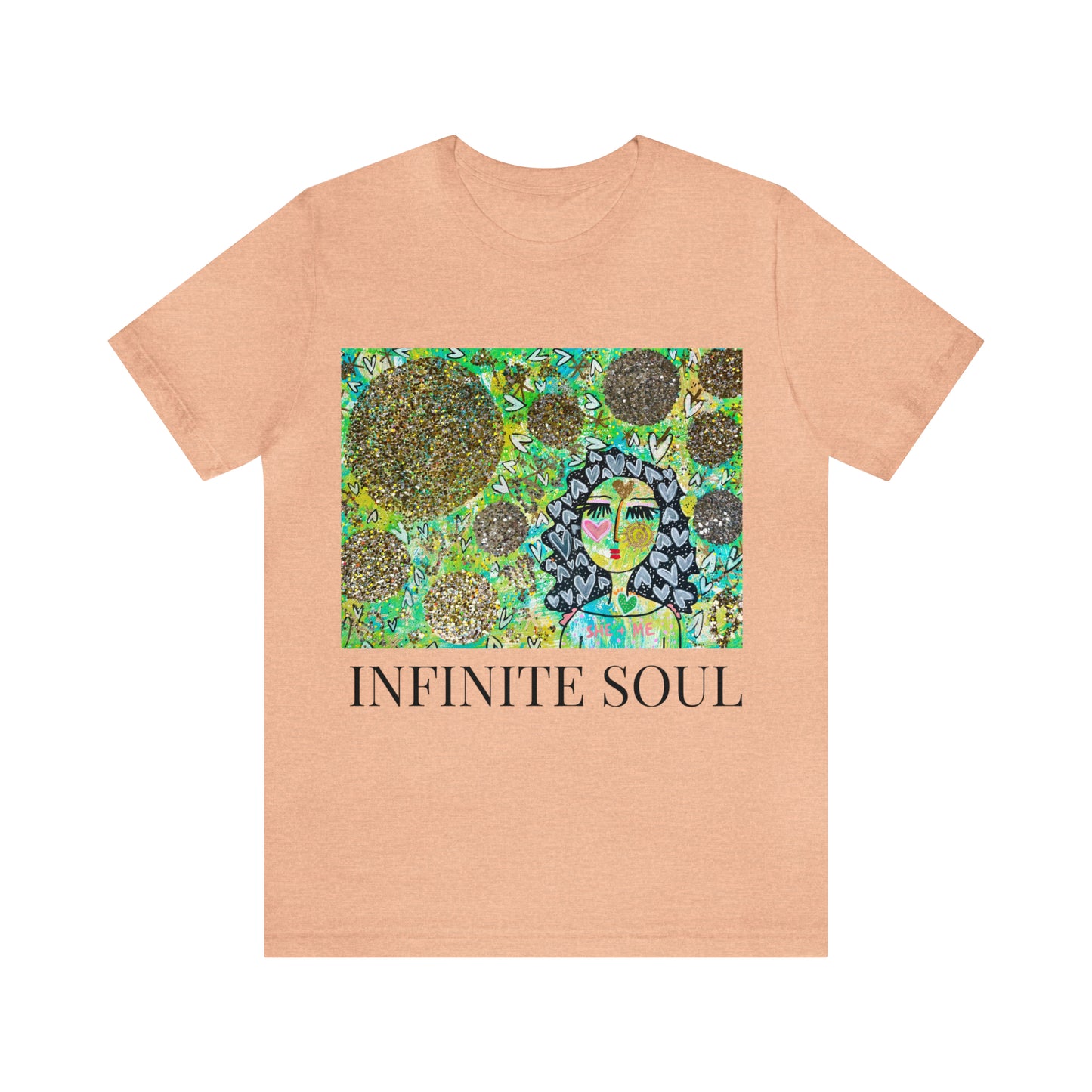 INFINITE SOUL" Unisex Jersey Short Sleeve Tee (AMANDA FEST)