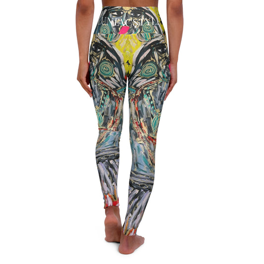 Hindu Goddess Kali High Waisted Yoga Leggings