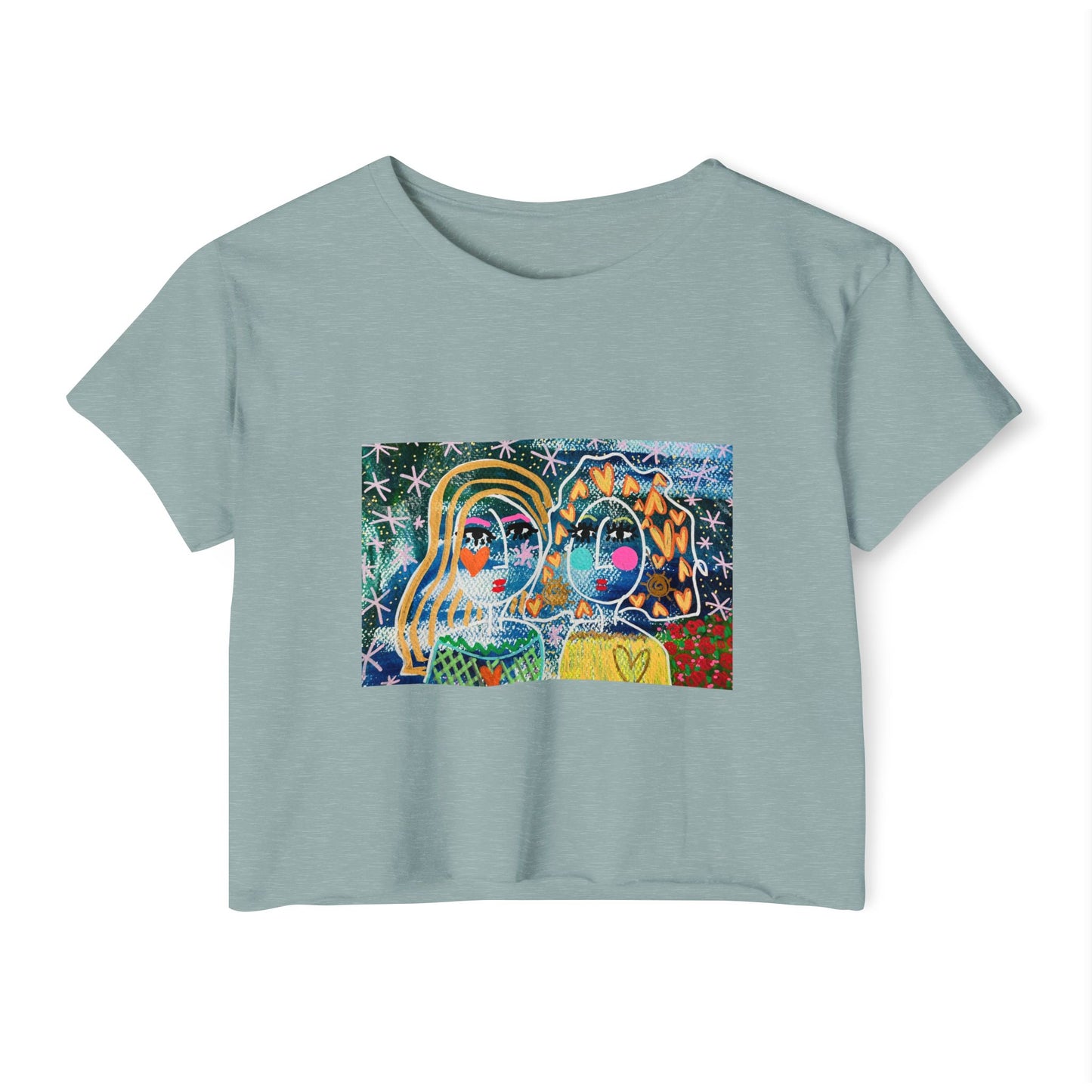Girltalk Women's Festival Crop Top