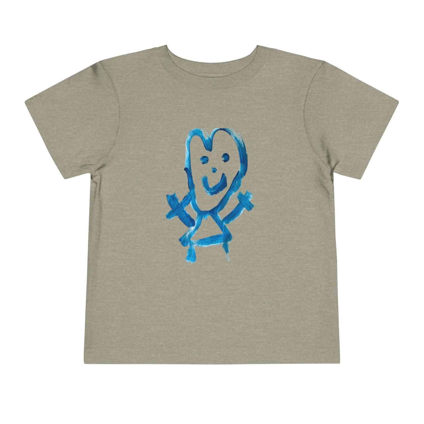 Shep's Smiley Bella Toddler Short Sleeve Tee