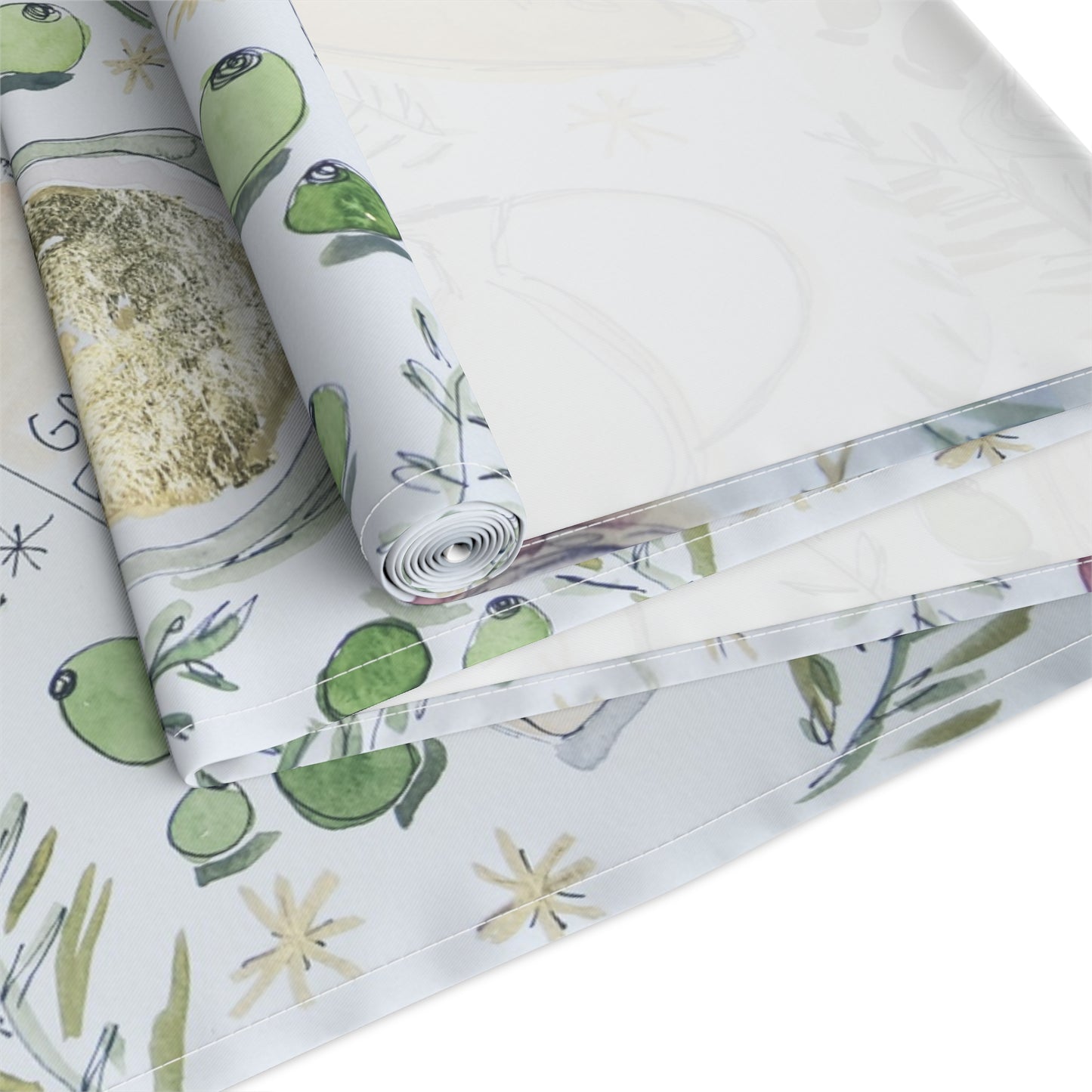 "Gold of Irida" inspired Full Table Runner (Cotton, Poly)