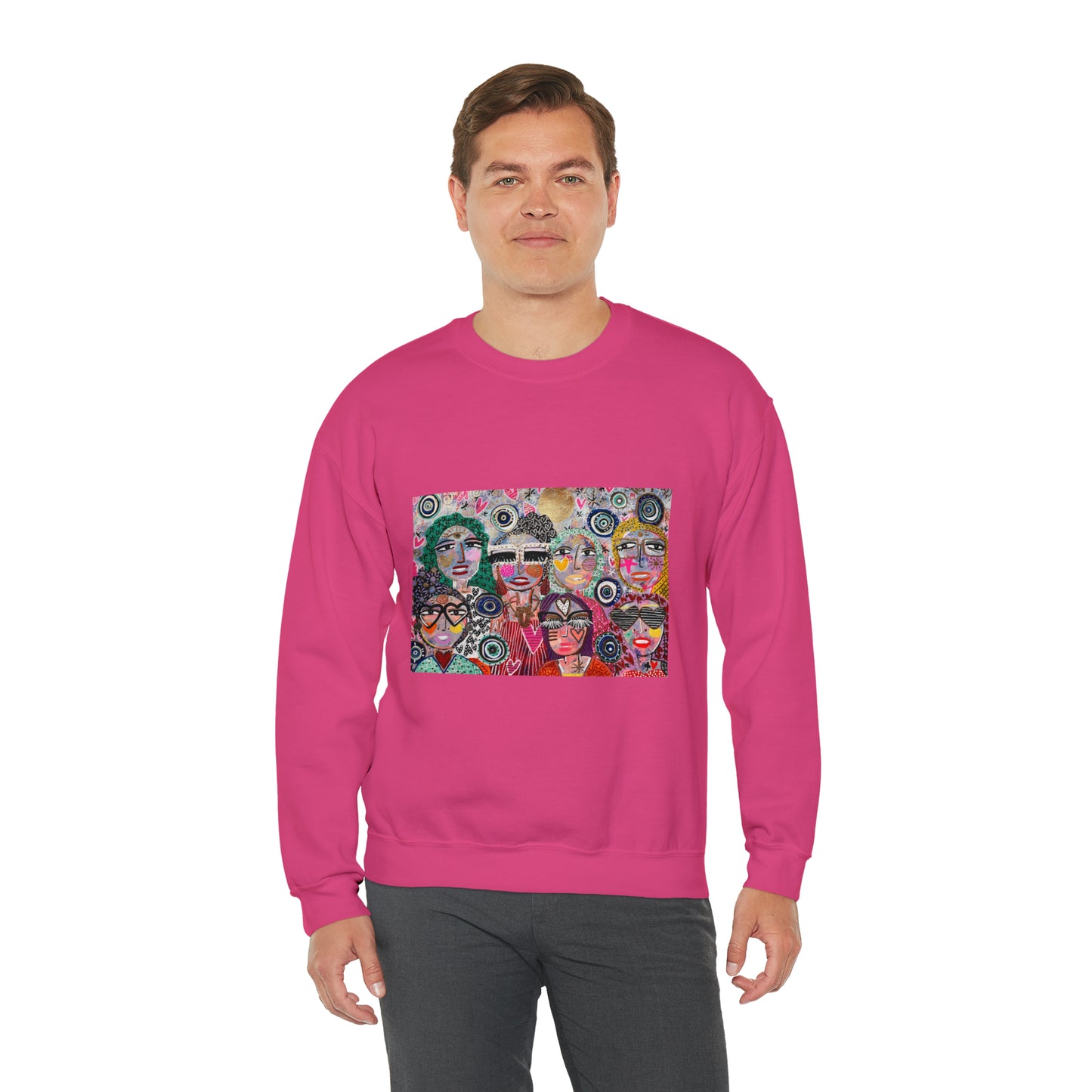 Hope Personified Unisex Heavy Blend Crewneck Sweatshirt