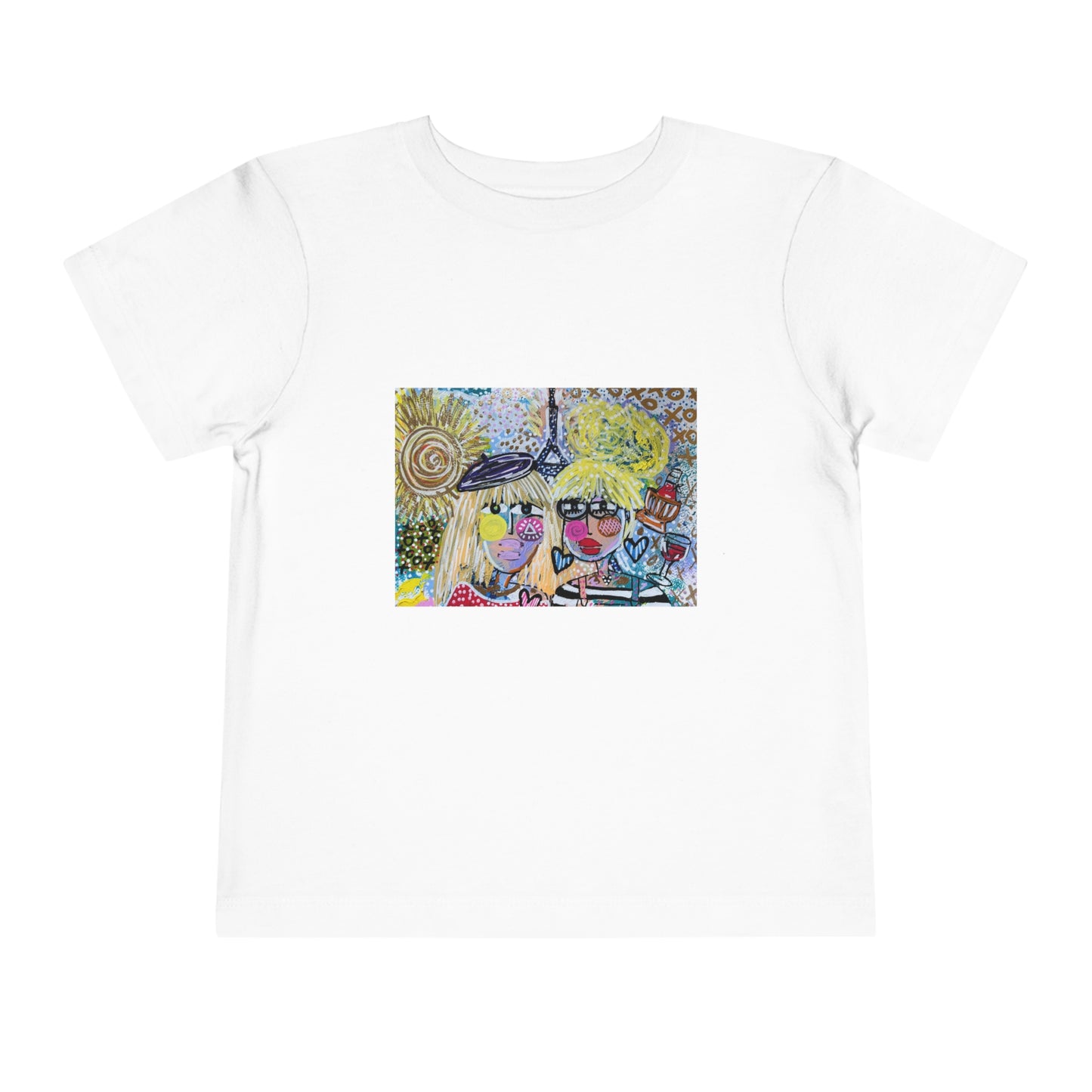 2 American Girls in Paris Toddler Short Sleeve Tee