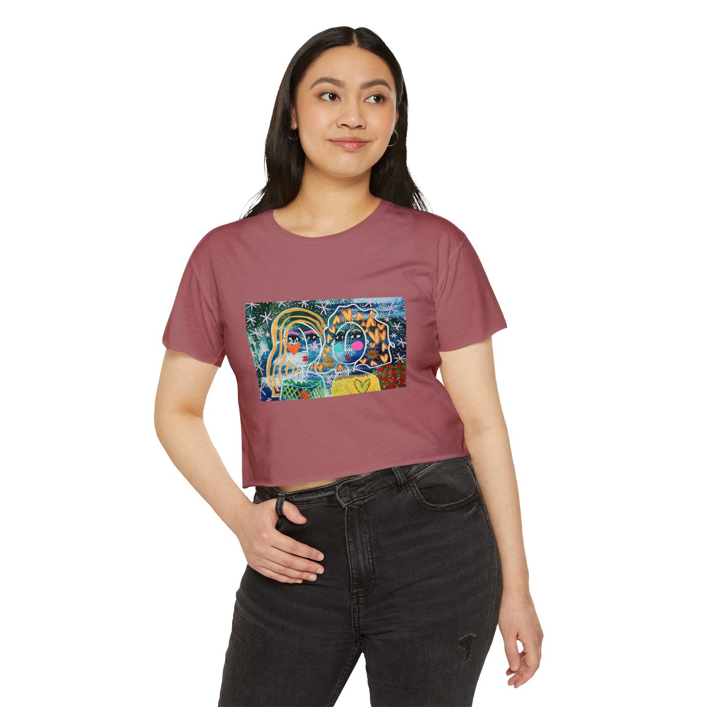 Girltalk Women's Festival Crop Top