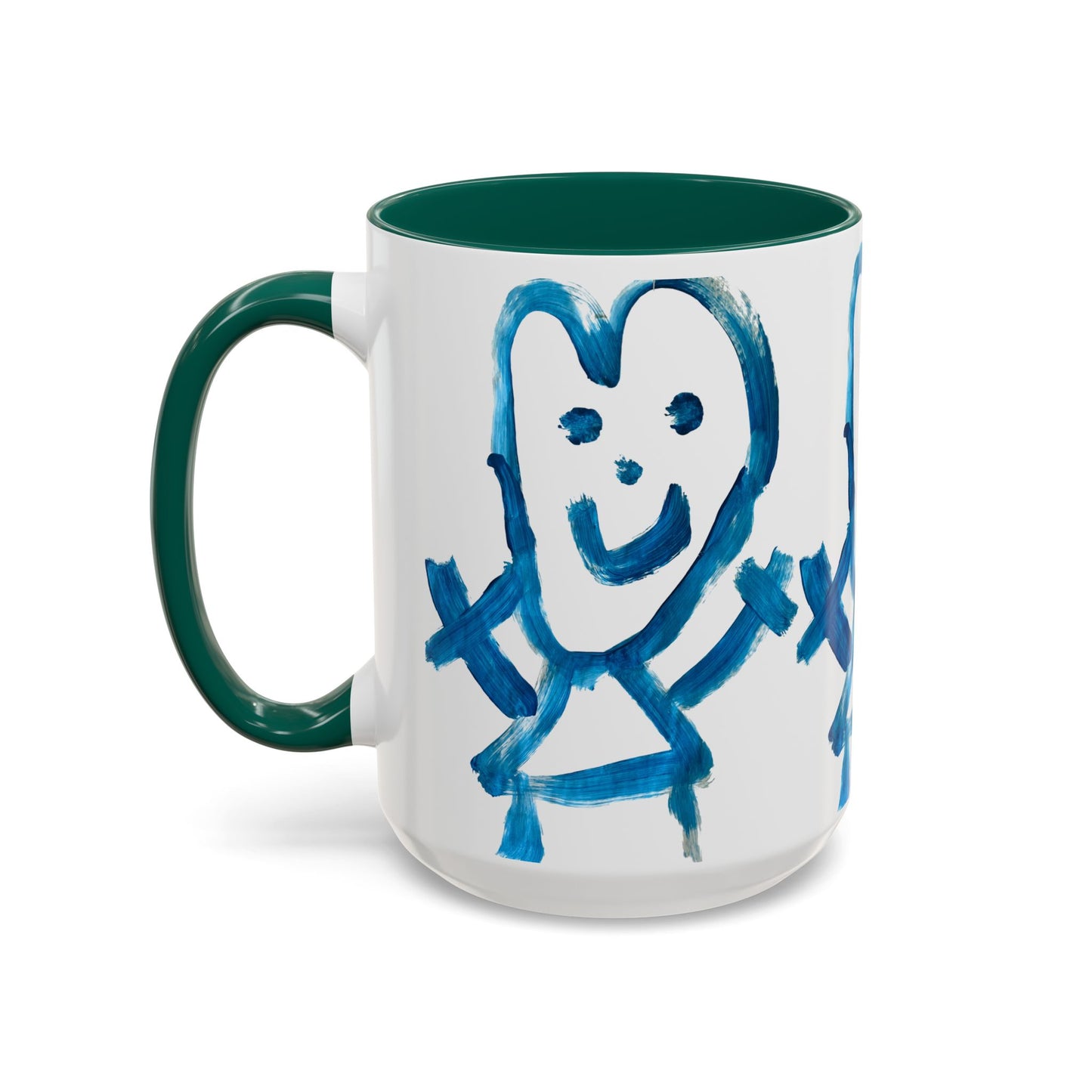 Mug Colorful Smiley Art by Shep 15oz