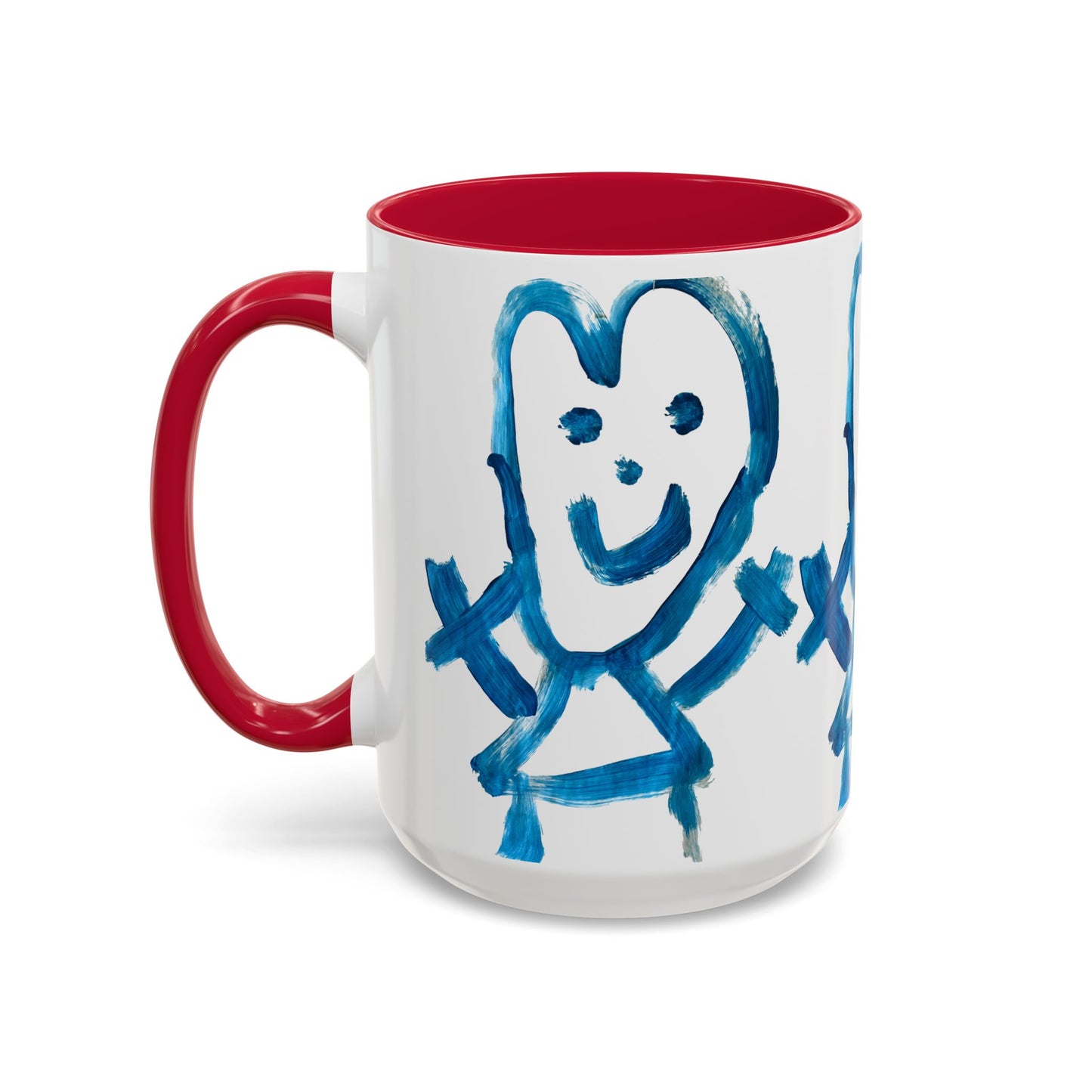Mug Colorful Smiley Art by Shep 15oz