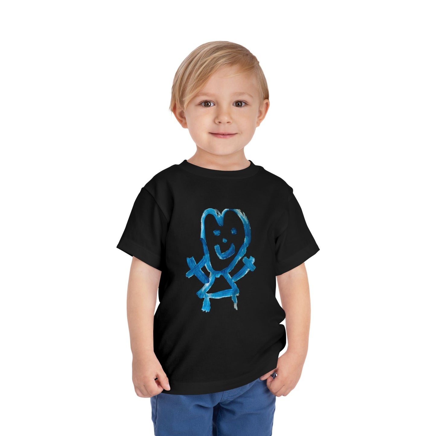 Shep's Smiley Bella Toddler Short Sleeve Tee