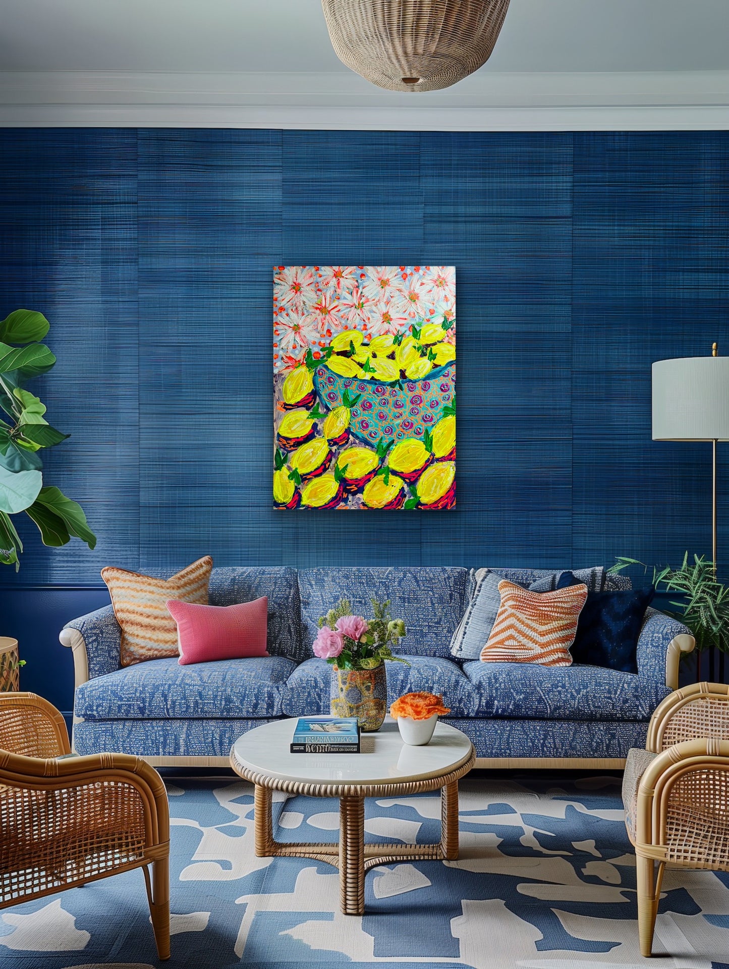 “The Stuff of Life” Original Painting on Gallery Wrapped Canvas.