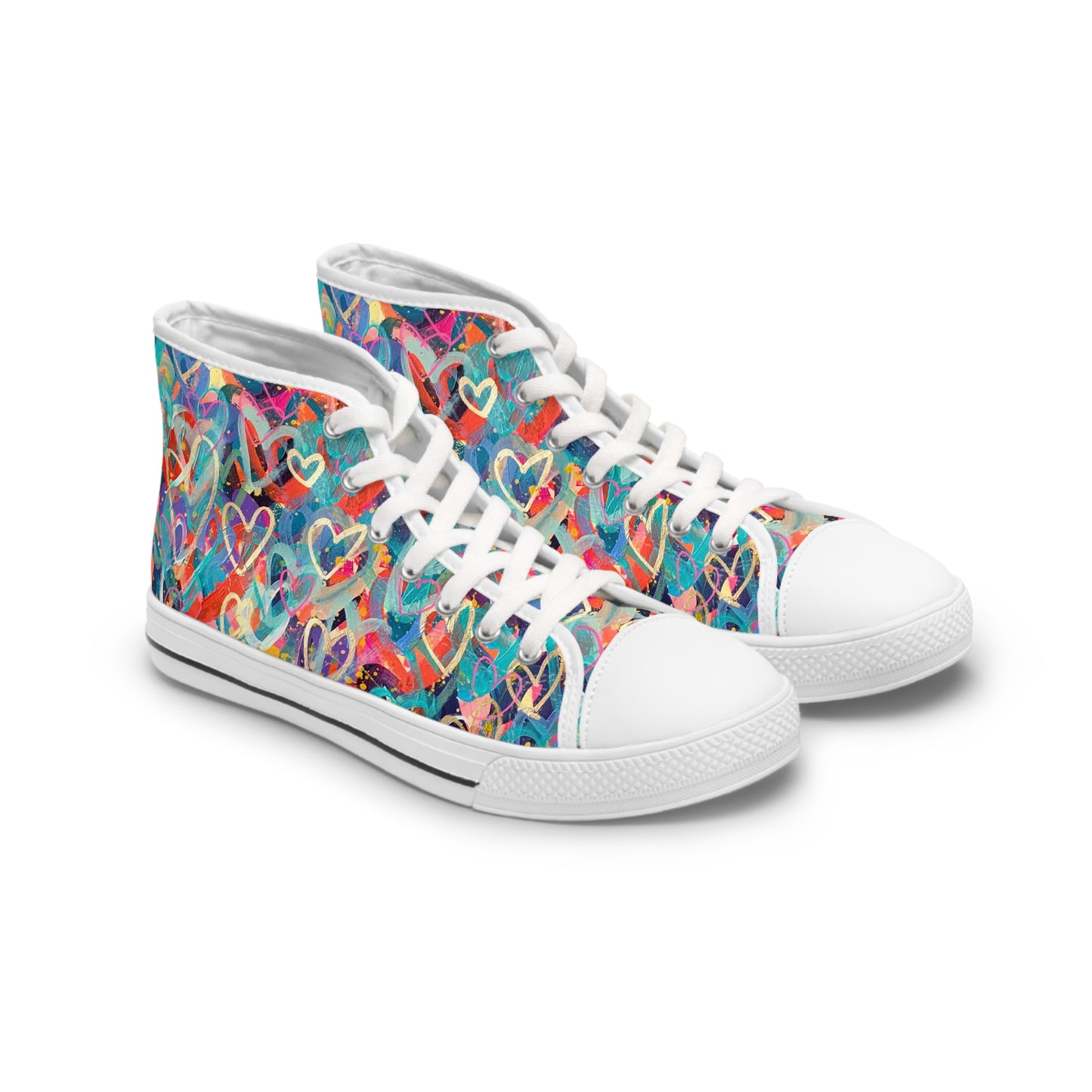 Grateful Heart Art Women's High Top Sneakers