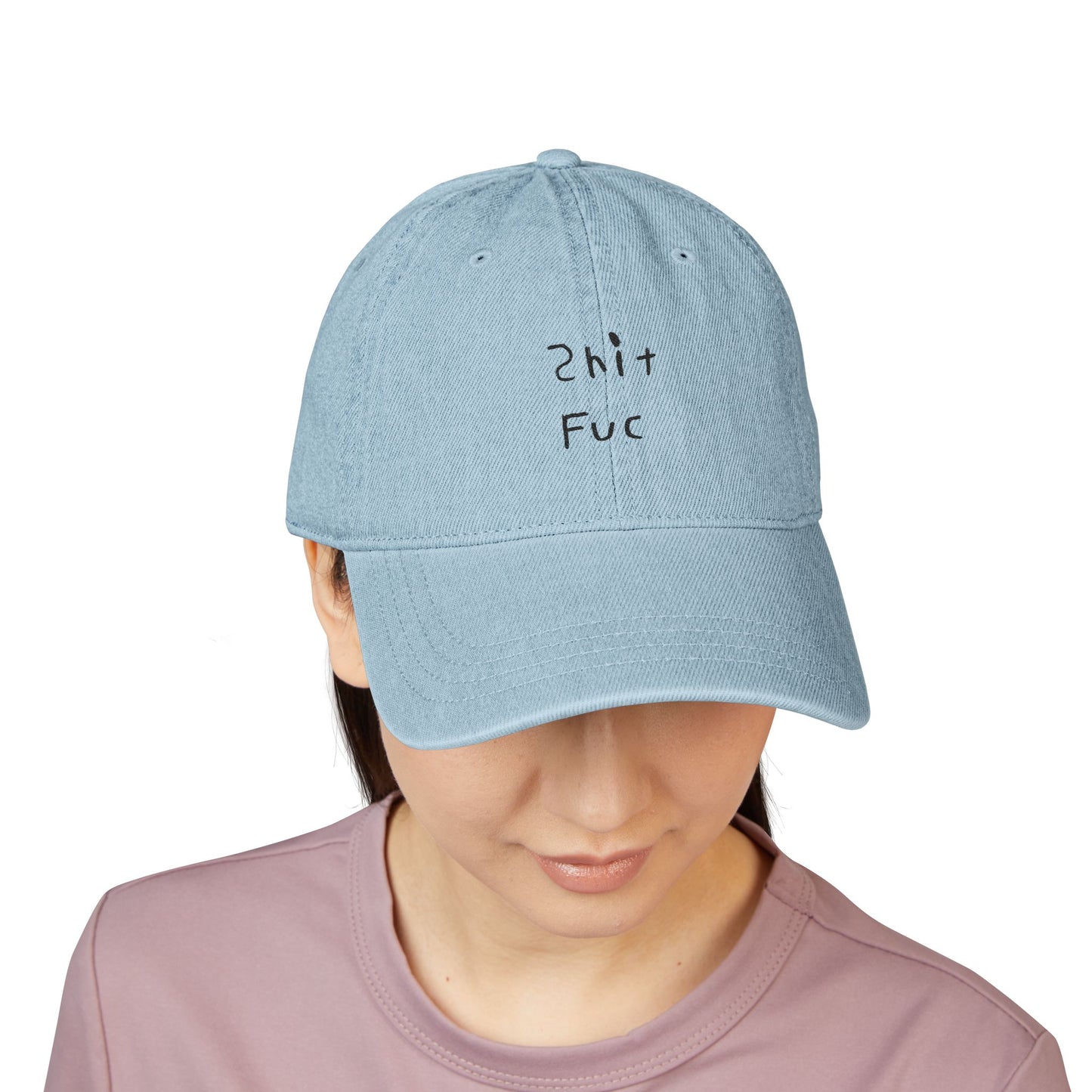 Shep's Shit Fuc Denim Hat (Embroidery)