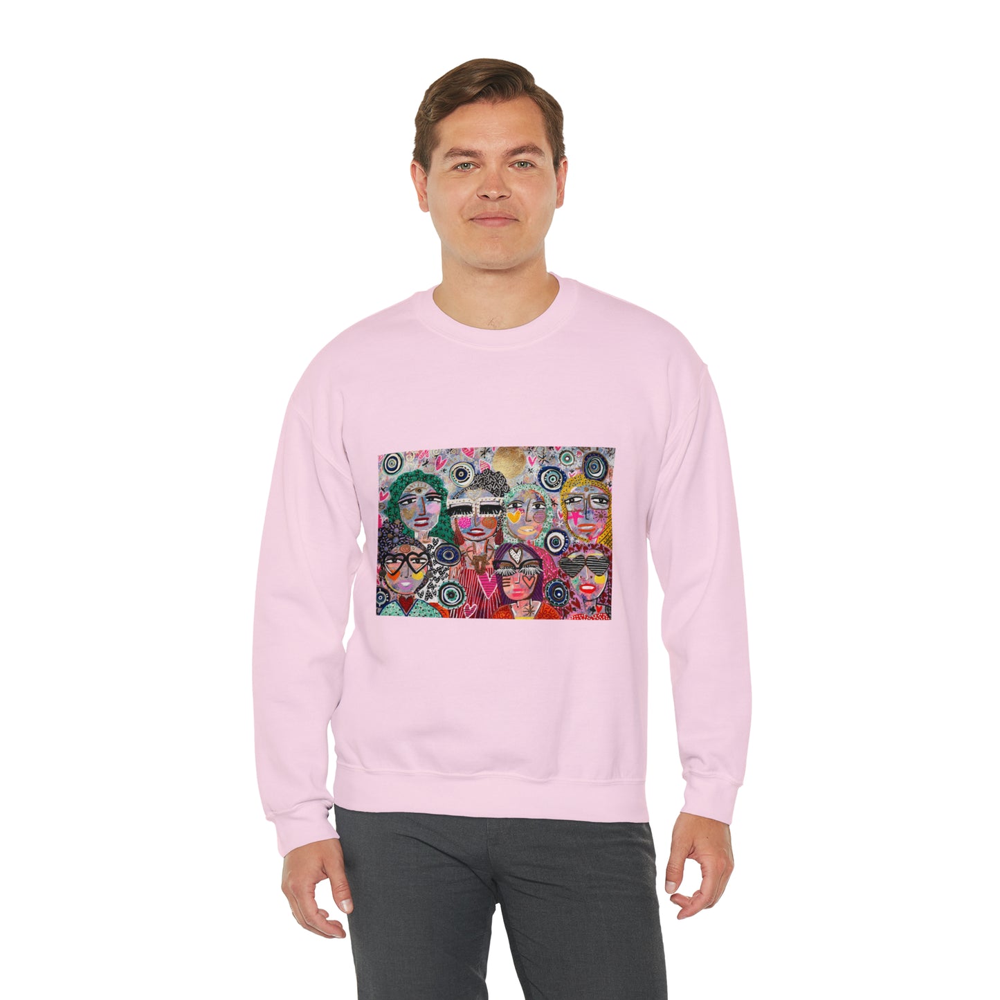 Hope Personified Unisex Heavy Blend Crewneck Sweatshirt