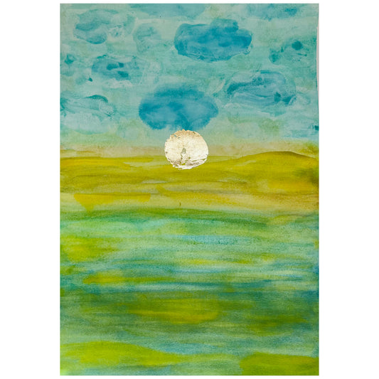 “The Best is Yet to Be” original painting on paper