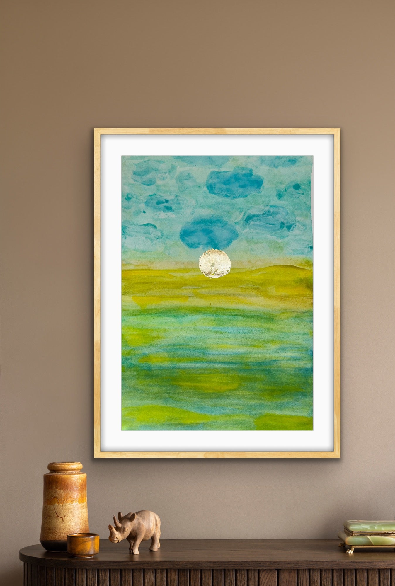 “The Best is Yet to Be” original painting on paper