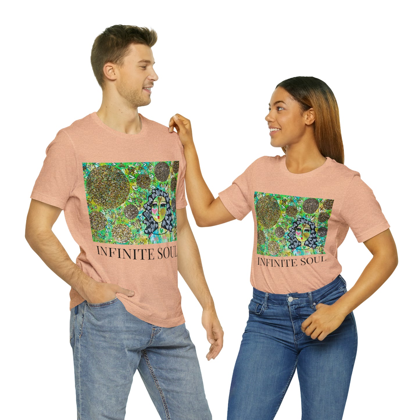 INFINITE SOUL" Unisex Jersey Short Sleeve Tee (AMANDA FEST)