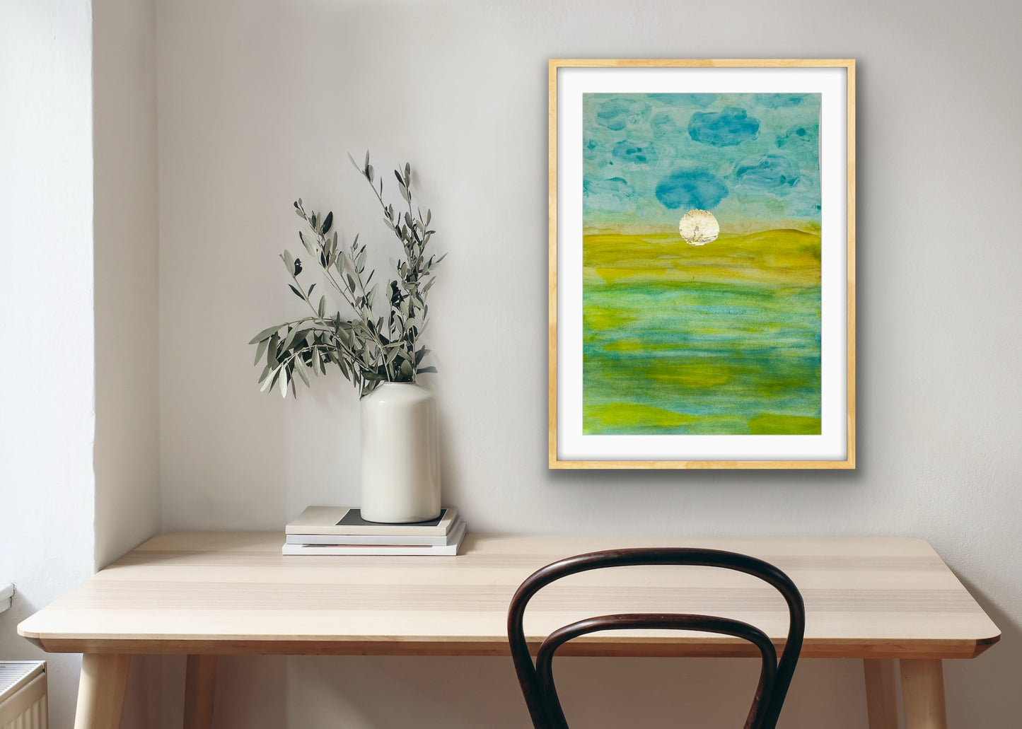 “The Best is Yet to Be” original painting on paper