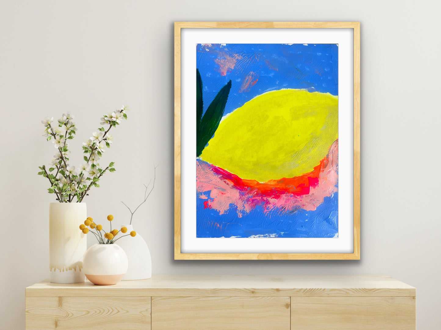 “Look for the Light” Original Acrylic Painting on Paper