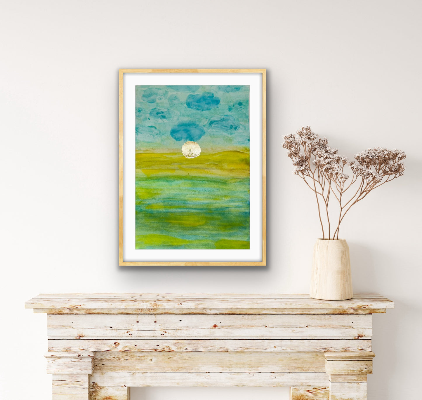 “The Best is Yet to Be” original painting on paper