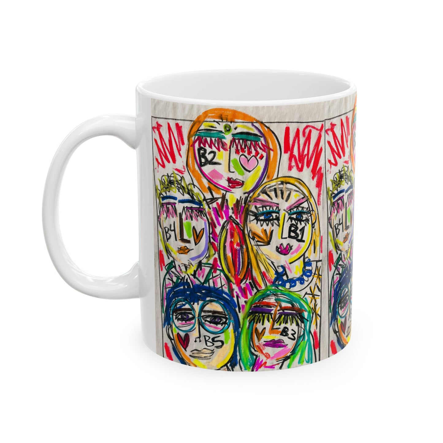 Betties Ceramic Mug, (11oz, 15oz)