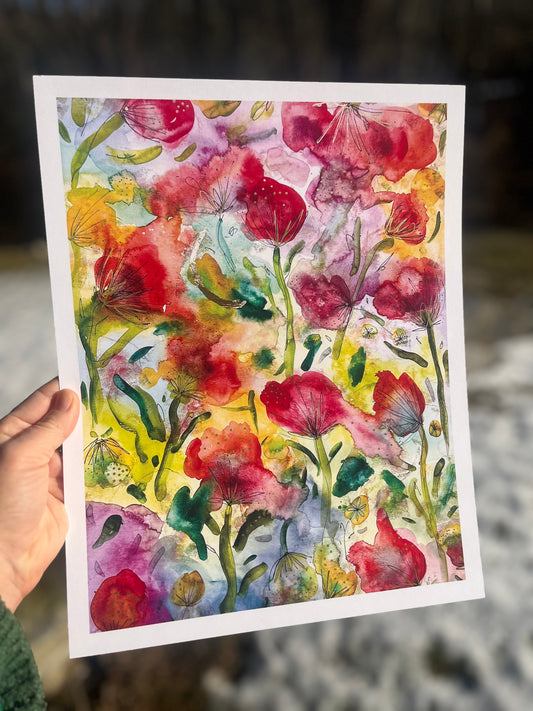 The Love Movement fine art PRINT of original painting