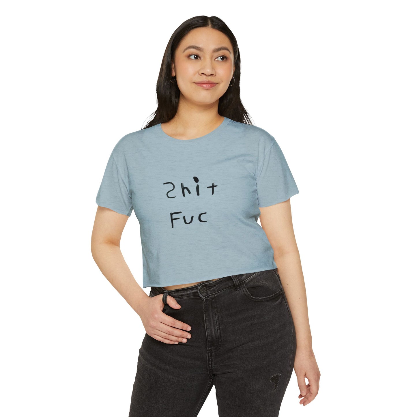 Shit Fuc Women's Festival Crop Top