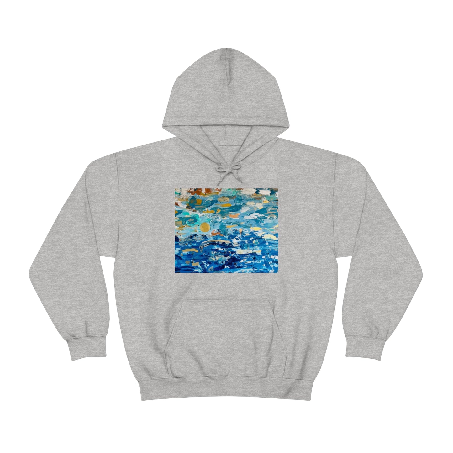 "Blue World" Unisex Heavy Blend Hooded Sweatshirt