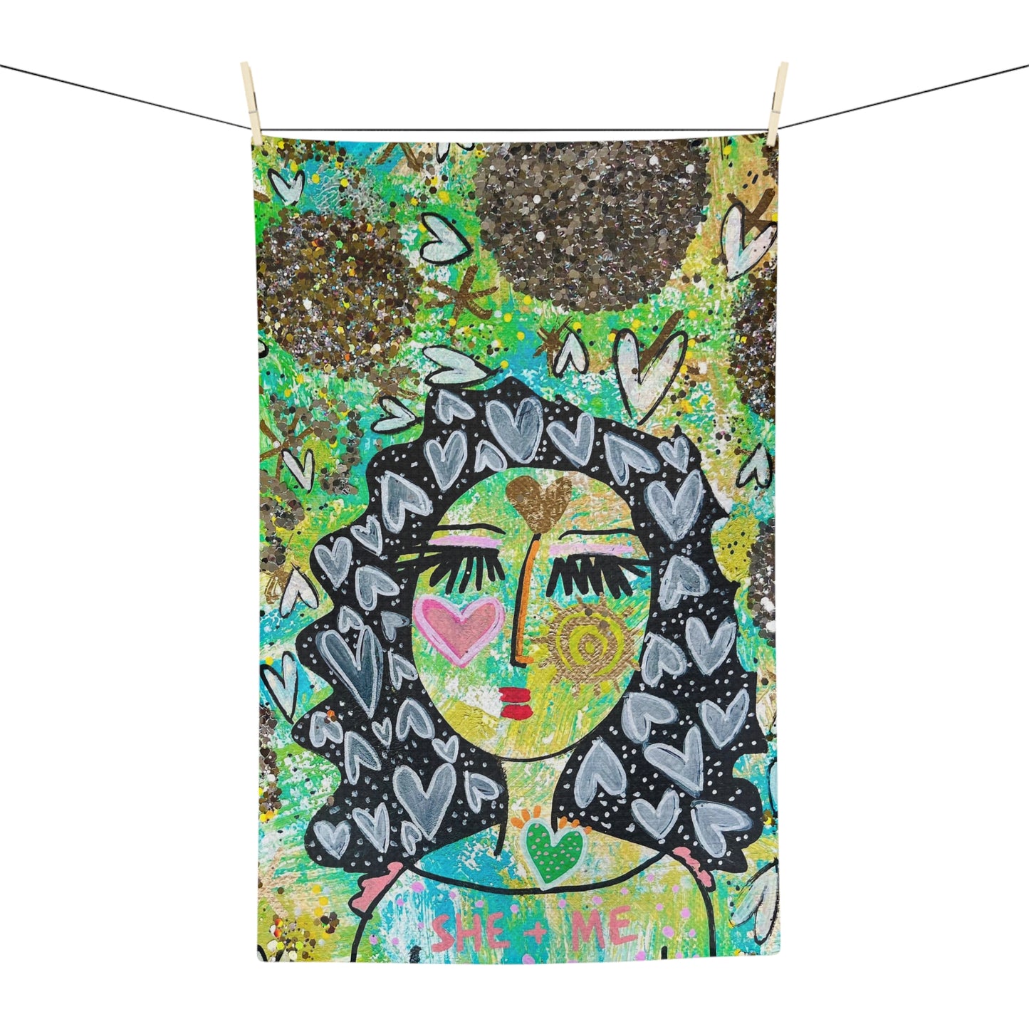 "Infinite Soul" Soft Tea Towel