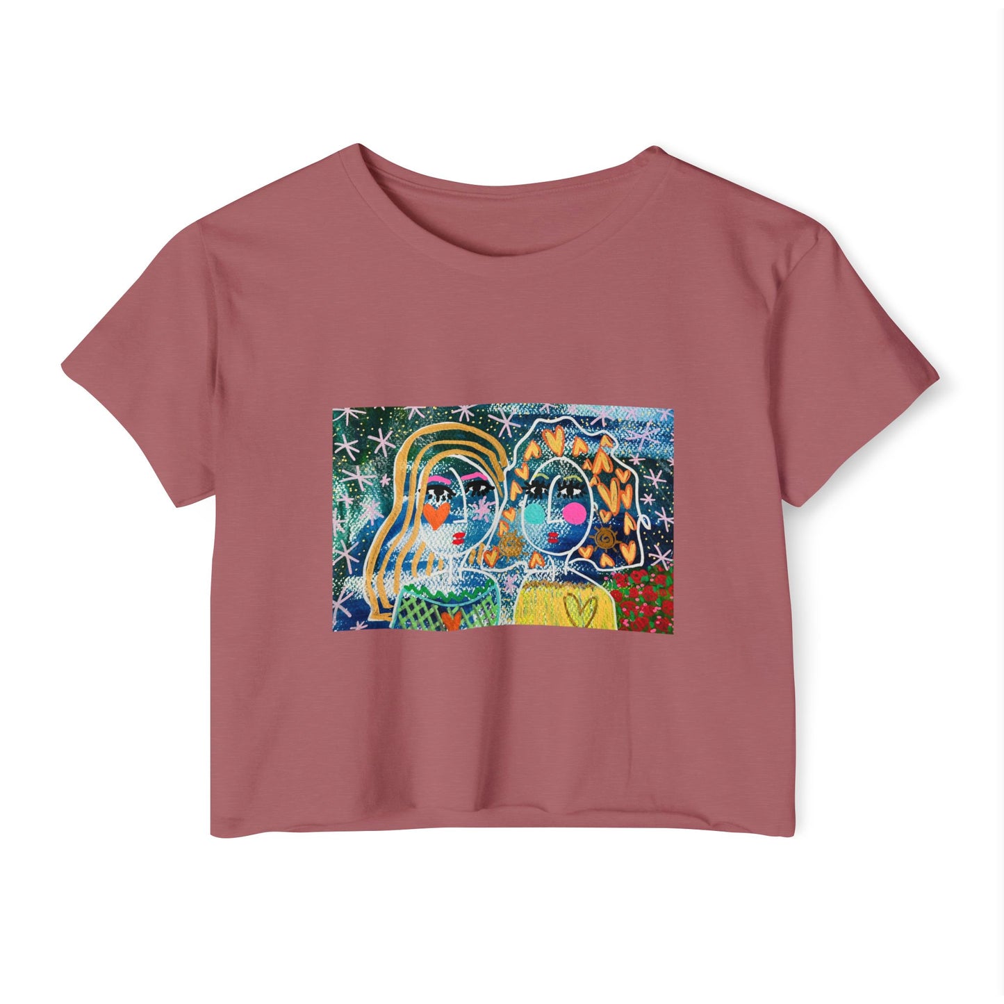 Girltalk Women's Festival Crop Top