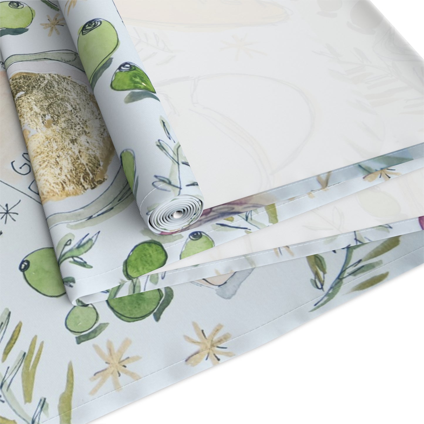 "Gold of Irida" inspired Full Table Runner (Cotton, Poly)