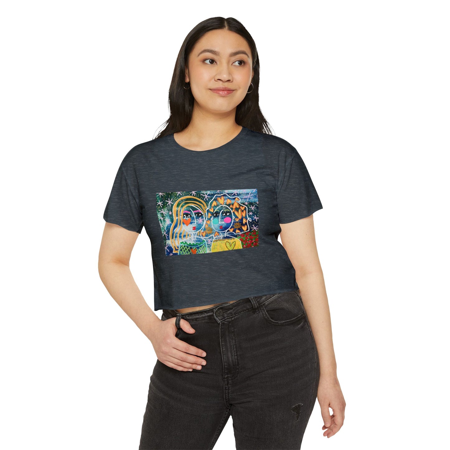 Girltalk Women's Festival Crop Top