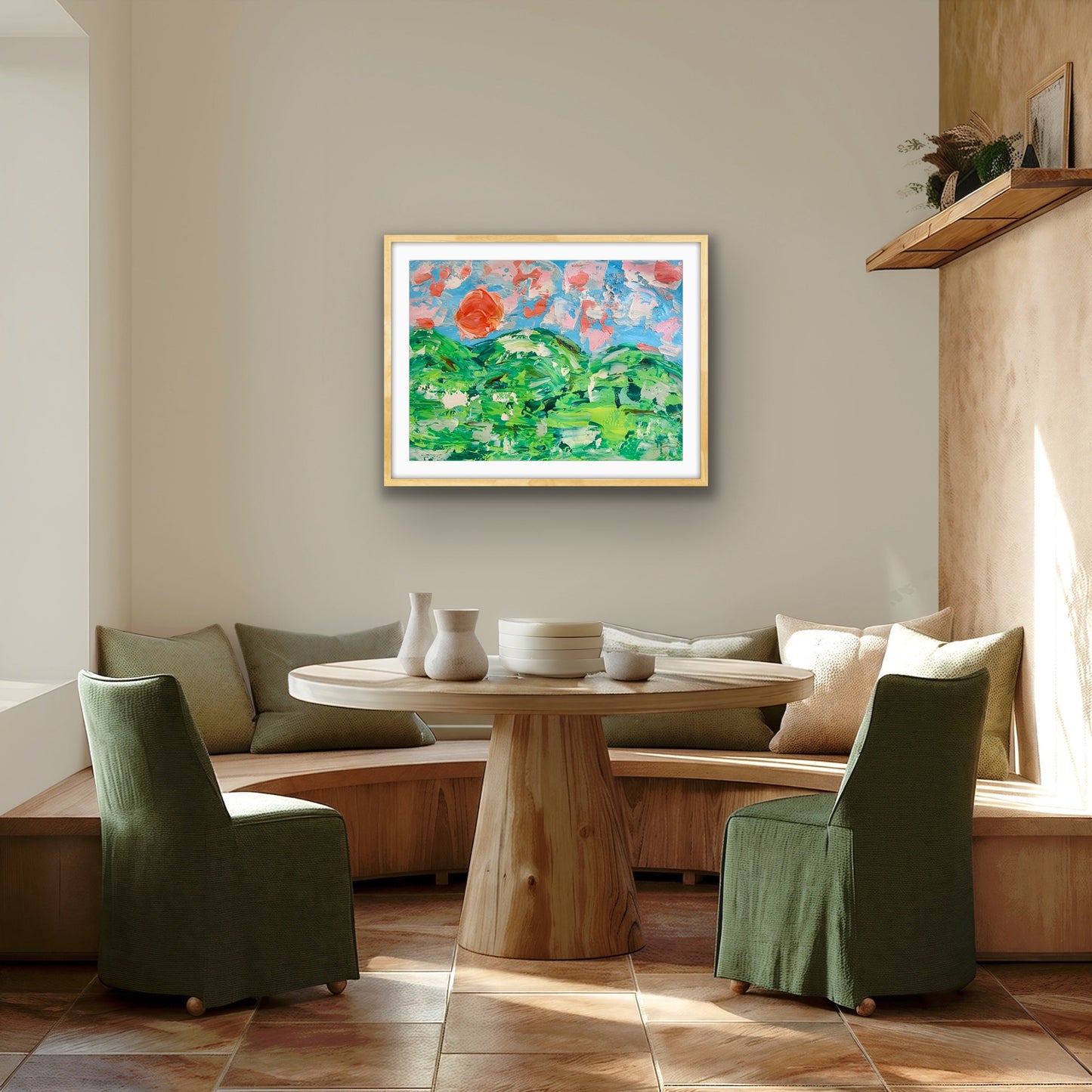 “Hold the Faith” original painting on paper (unframed)