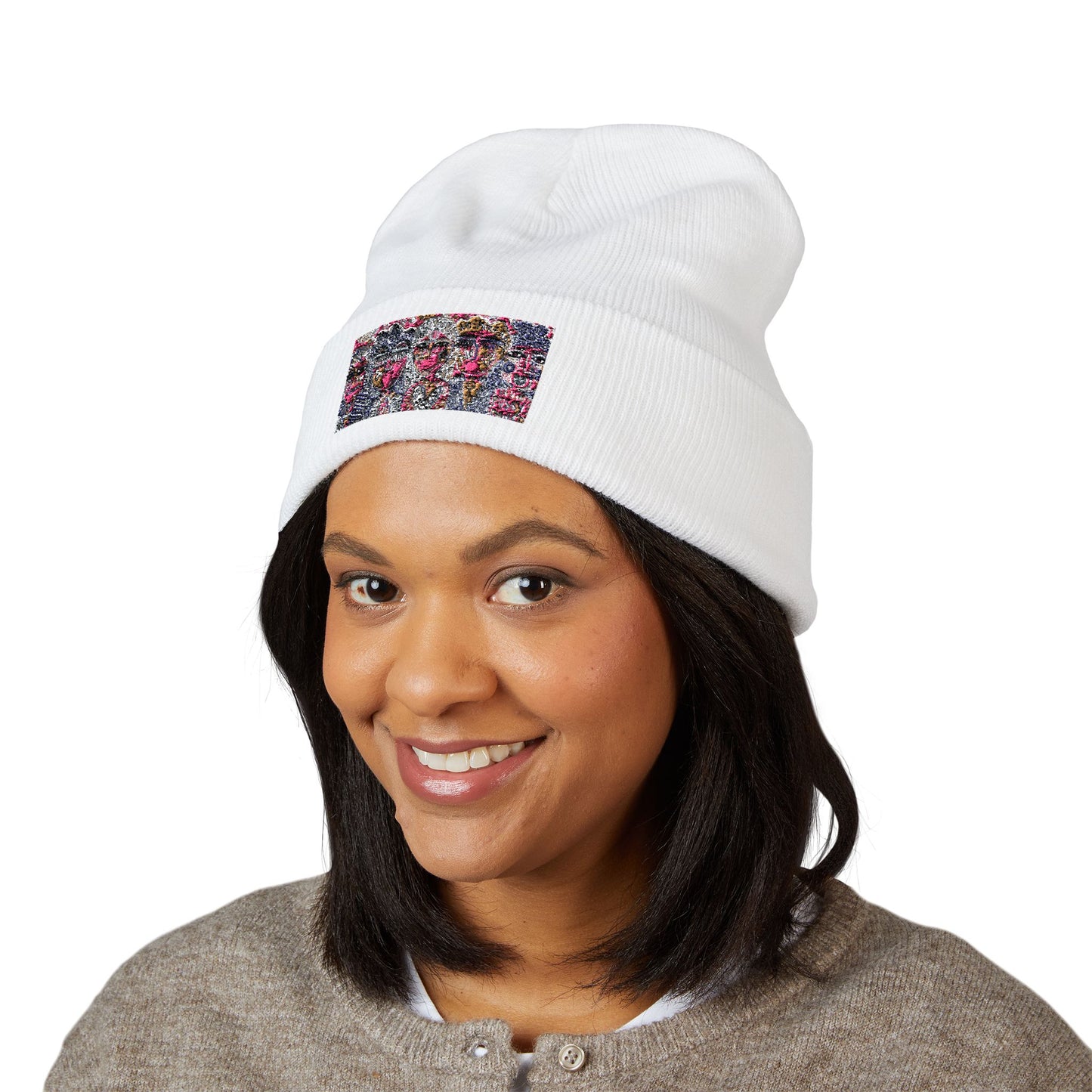 Lysistrata Embroidered Beanie (Lysistrata Art)