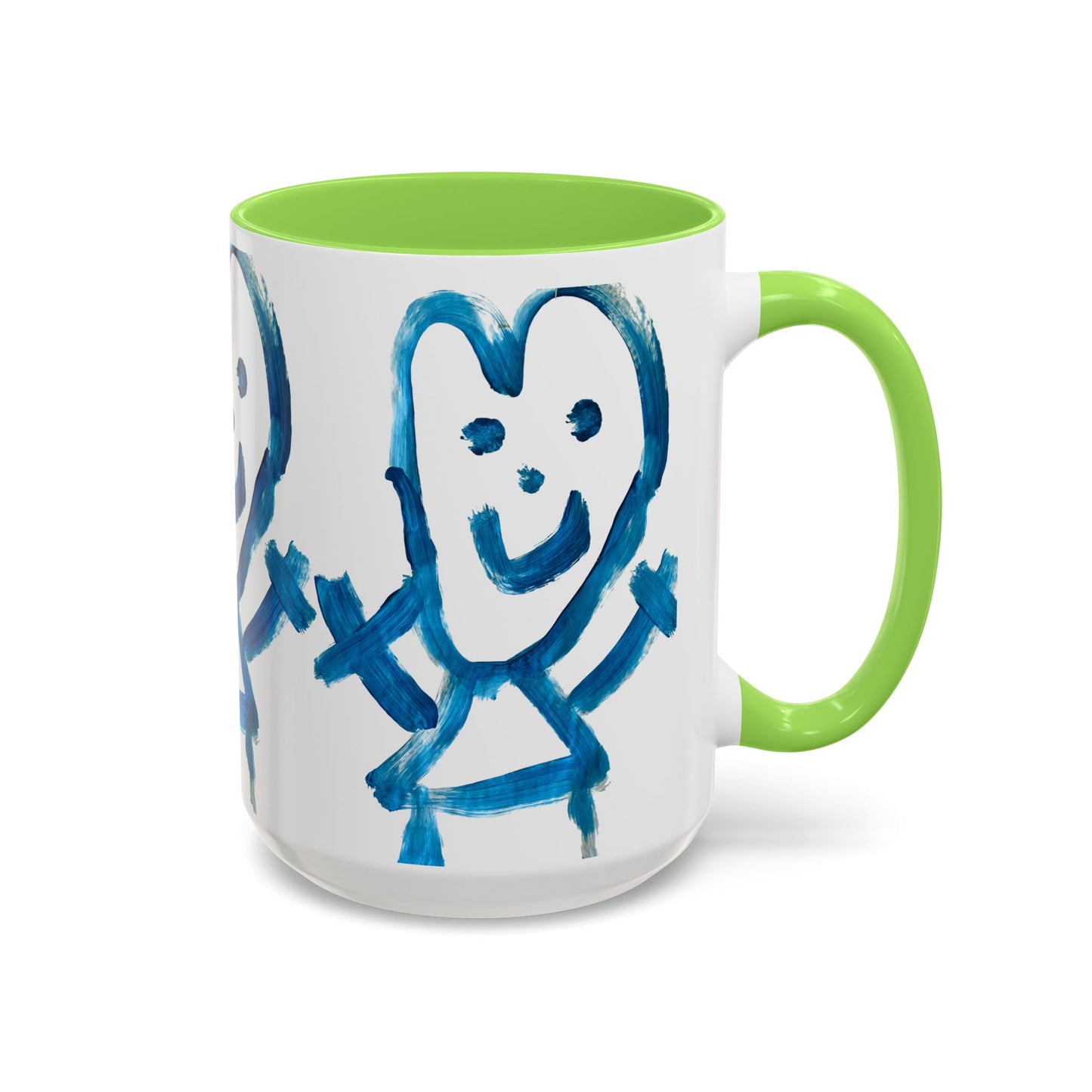 Mug Colorful Smiley Art by Shep 15oz