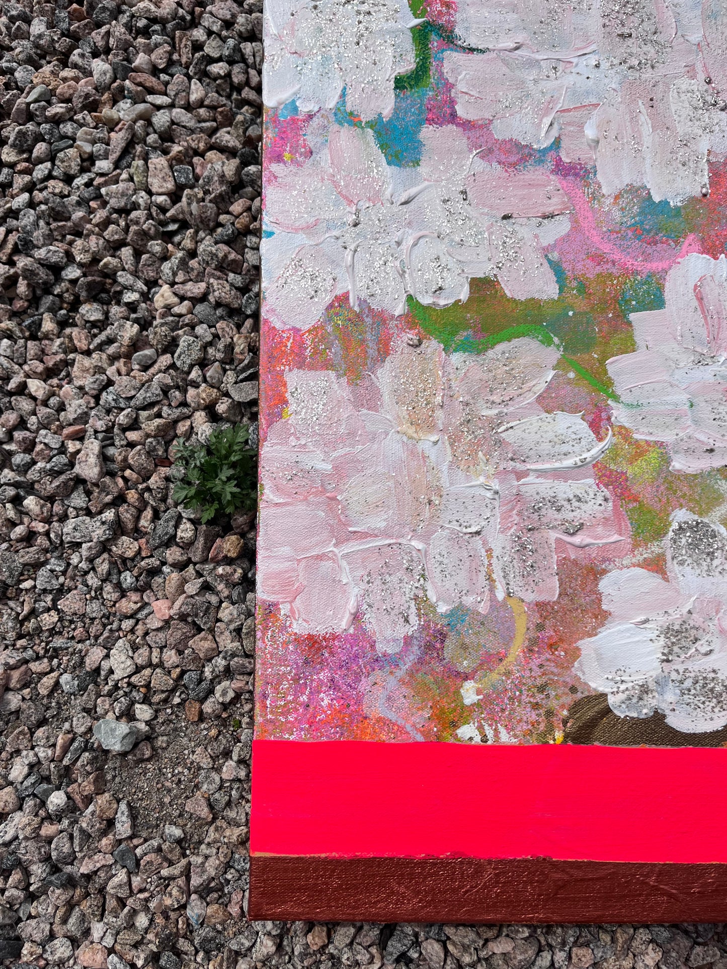 “Expect Good Things” original painting on gallery wrapped canvas (unframed)