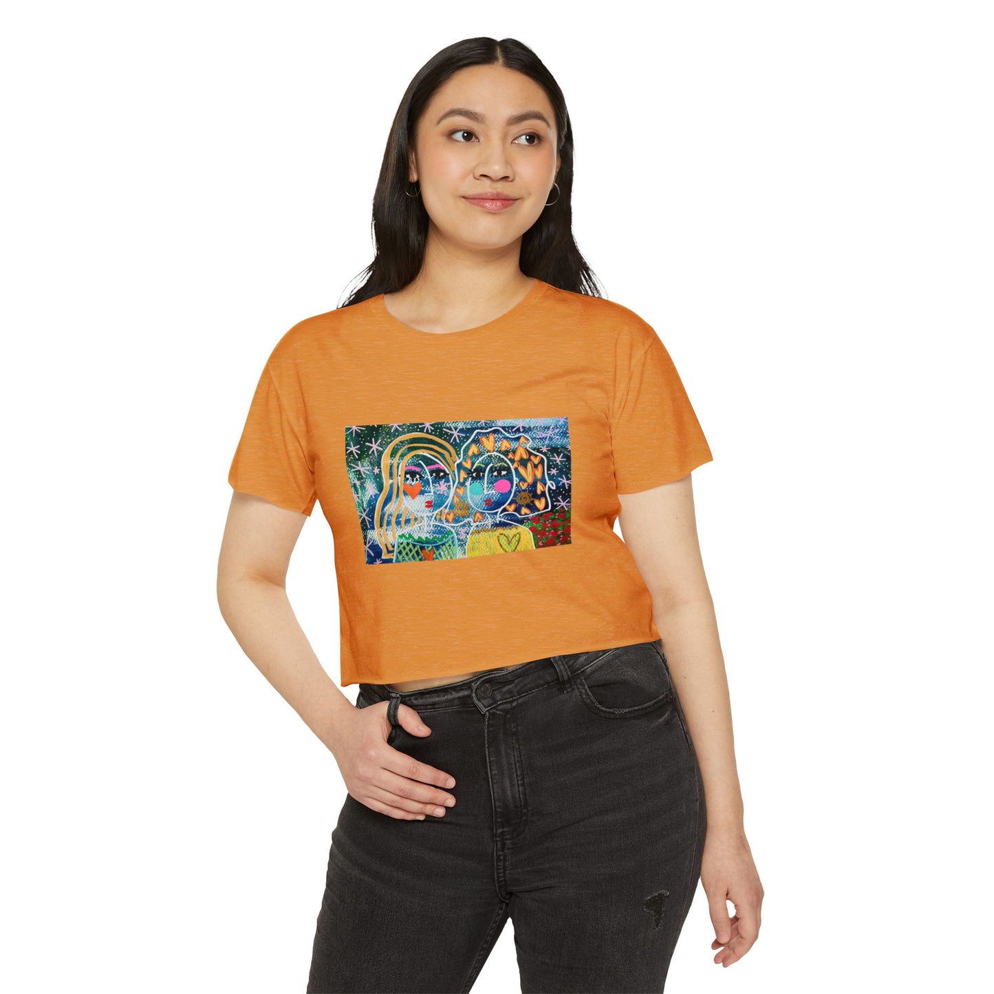 Girltalk Women's Festival Crop Top