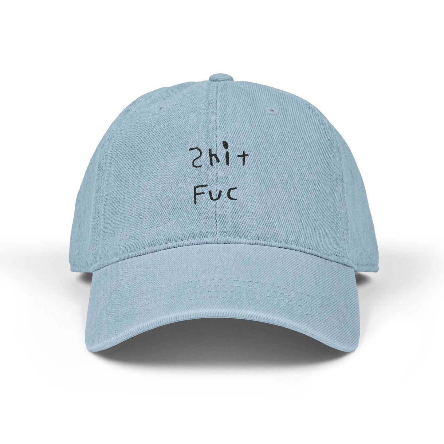 Shep's Shit Fuc Denim Hat (Embroidery)