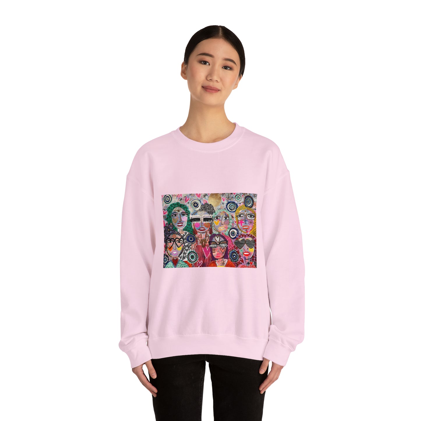 Hope Personified Unisex Heavy Blend Crewneck Sweatshirt