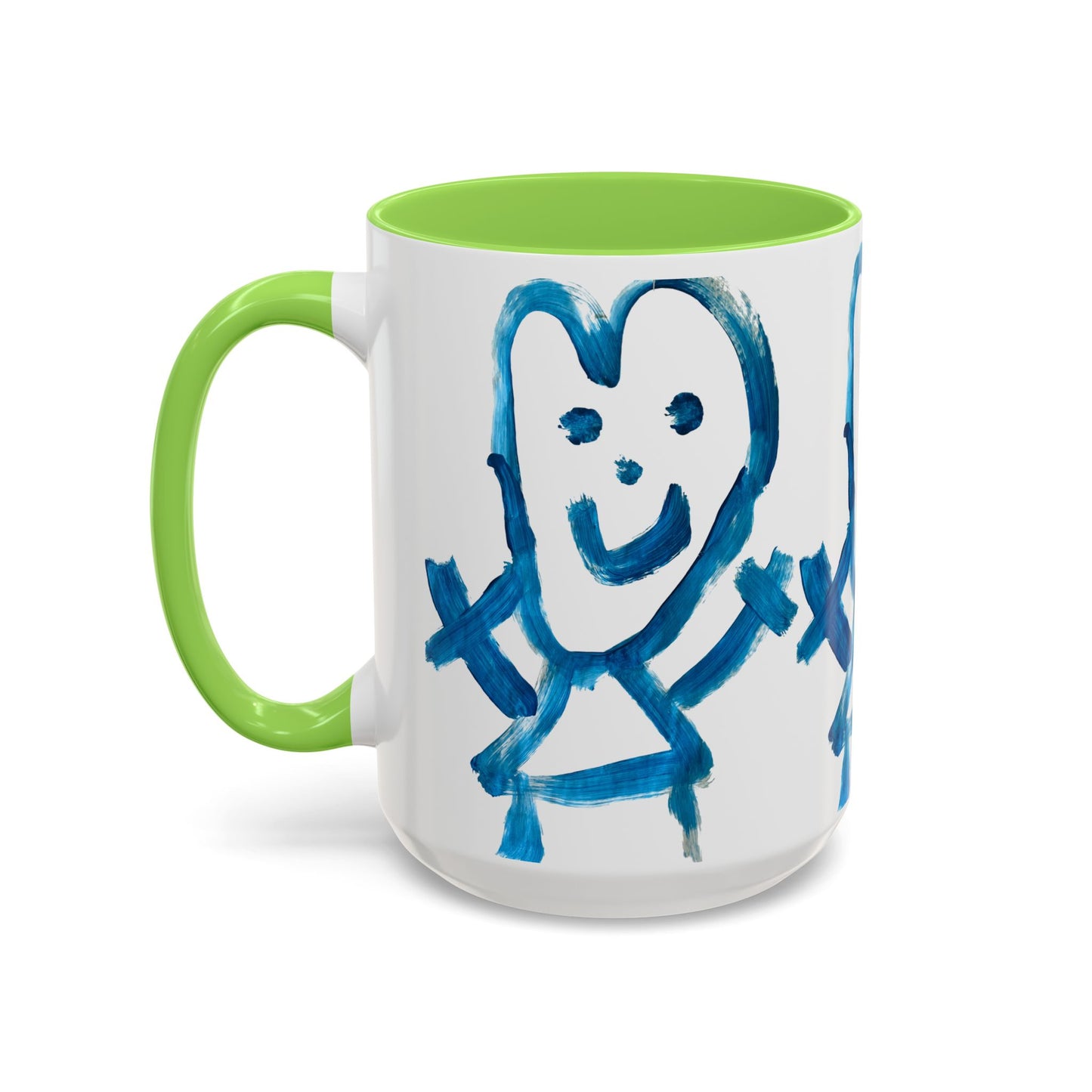 Mug Colorful Smiley Art by Shep 15oz