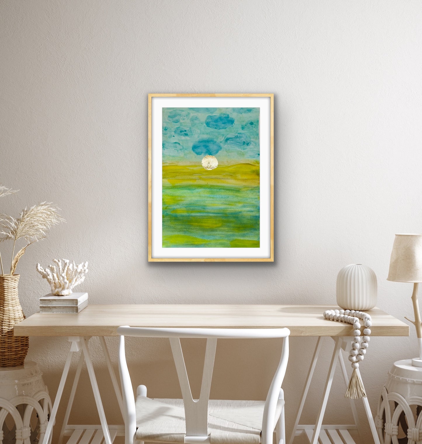 “The Best is Yet to Be” original painting on paper