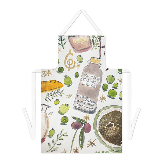 Gold of Irida Kitchen Apron