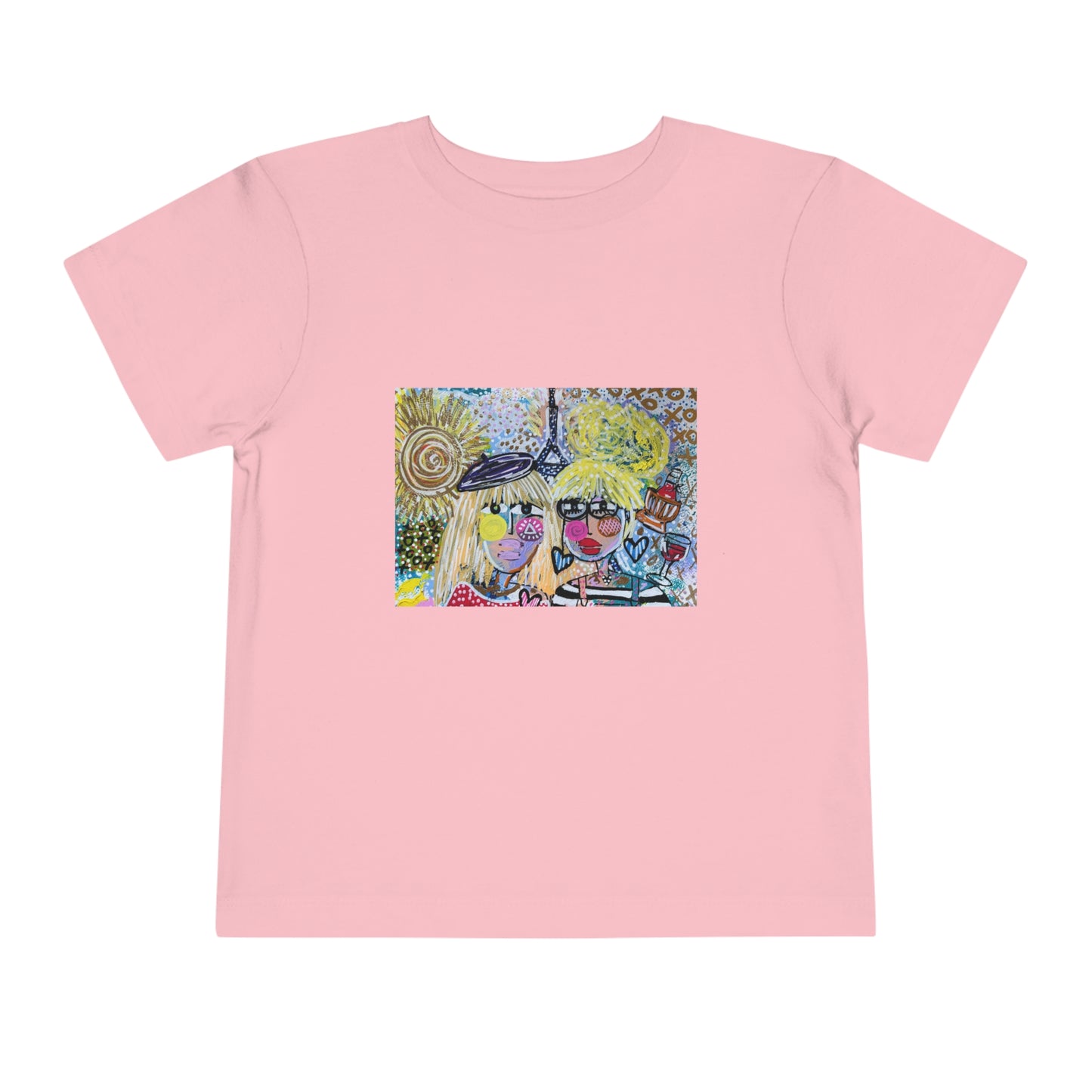 2 American Girls in Paris Toddler Short Sleeve Tee