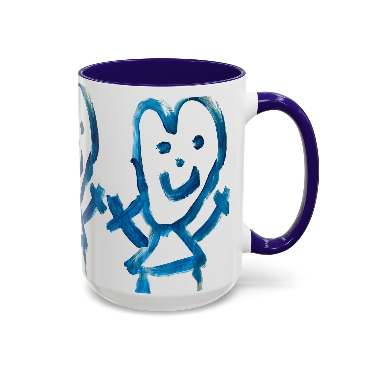 Mug Colorful Smiley Art by Shep 15oz