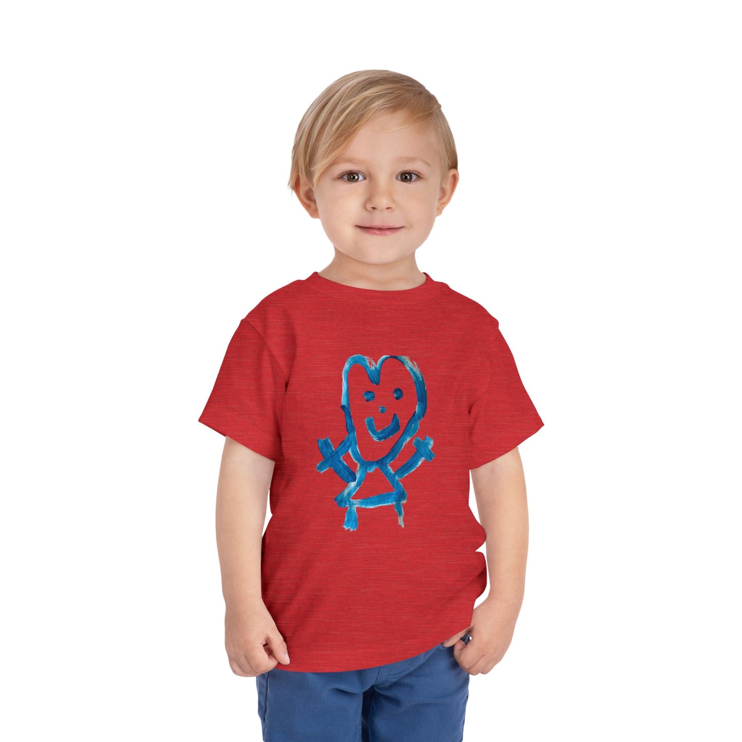 Shep's Smiley Bella Toddler Short Sleeve Tee
