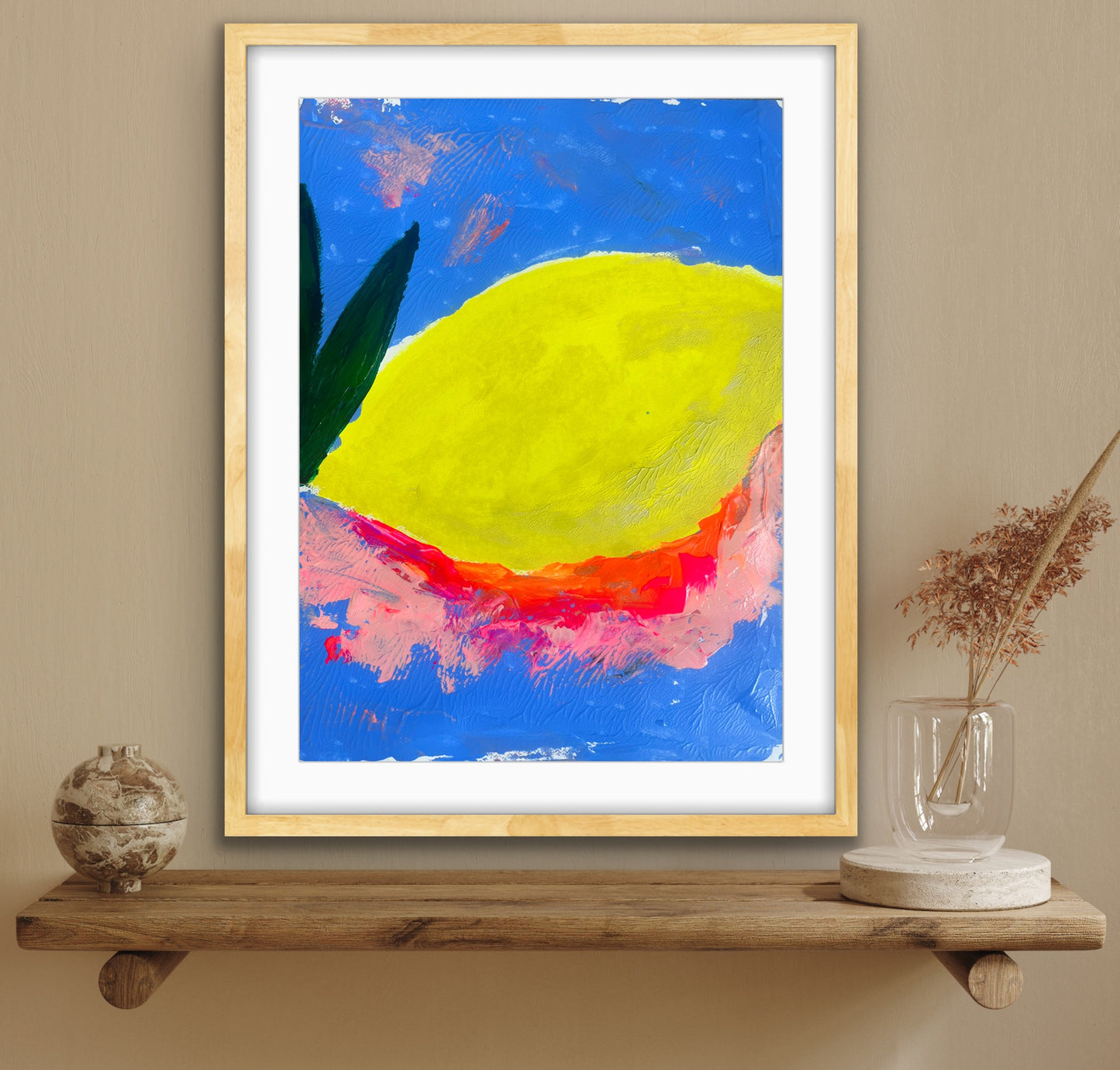 “Look for the Light” Original Acrylic Painting on Paper