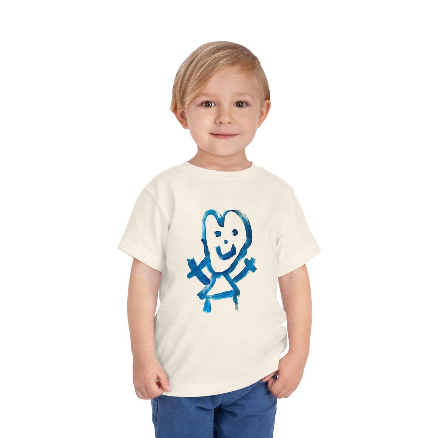 Shep's Smiley Bella Toddler Short Sleeve Tee